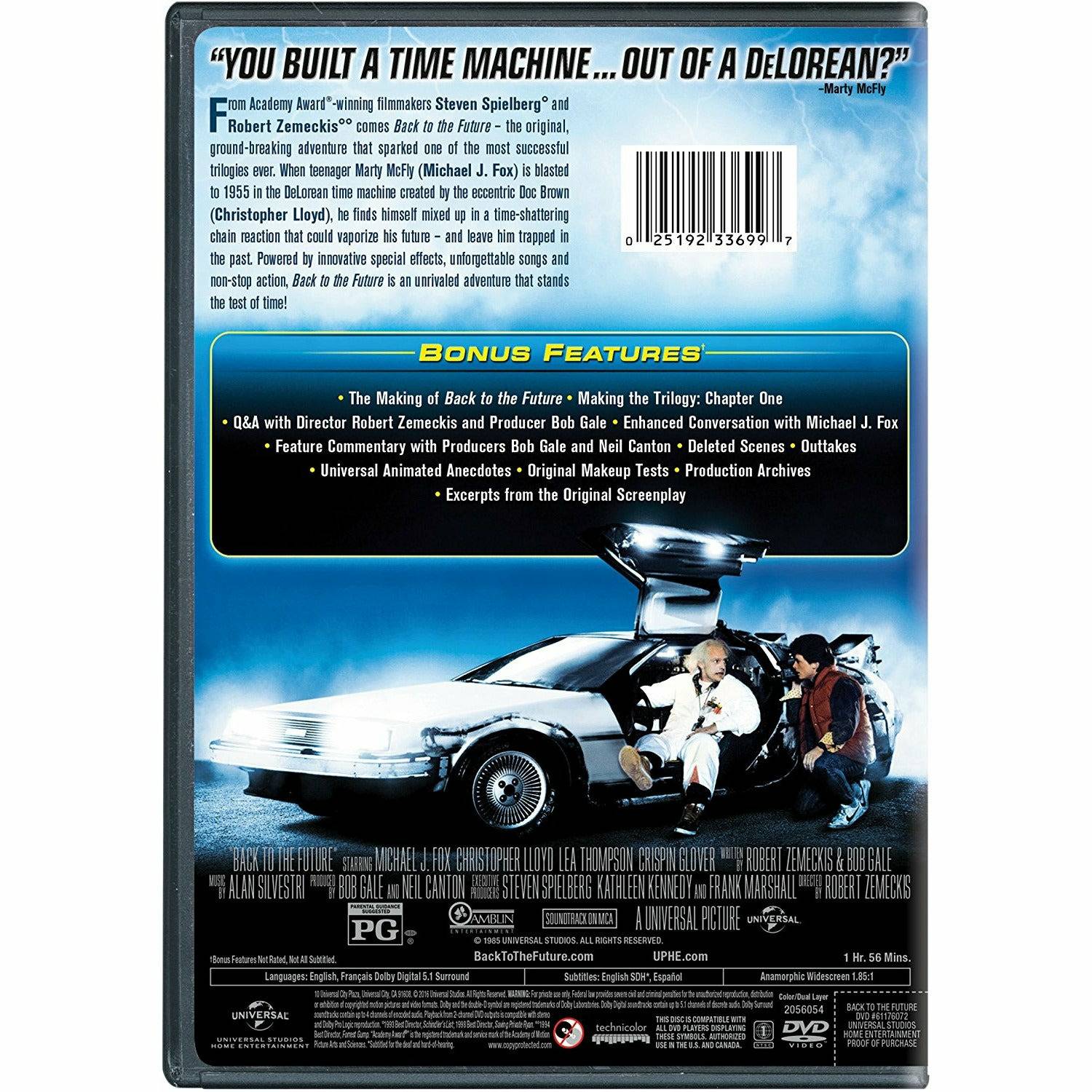 Back to the Future (DVD) [2016]- Back to the Future™- {{Product type}}