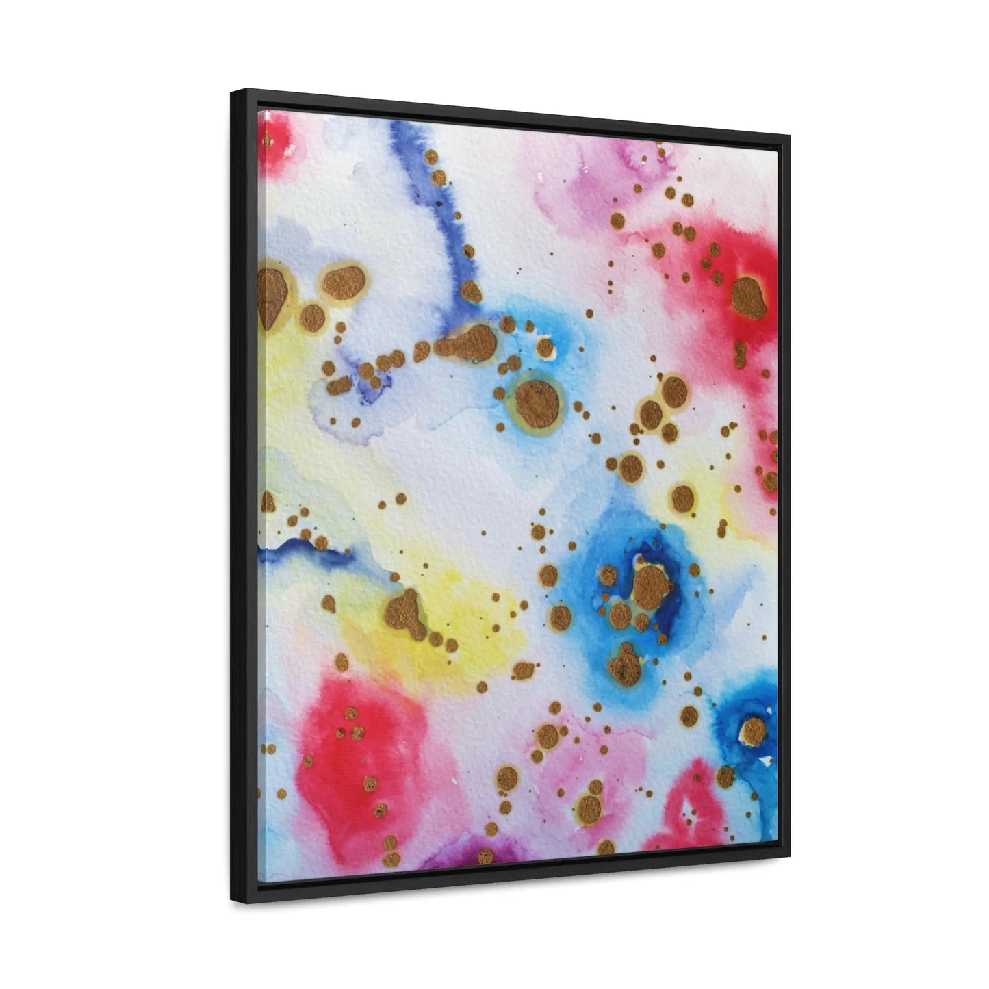 Purple Swirl Gallery Canvas Wraps, Vertical Frame