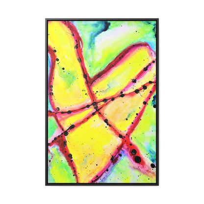 Love Chained Gallery Canvas Wraps, Vertical Frame 24″ x 36″ Premium Gallery Wraps (1.25″)