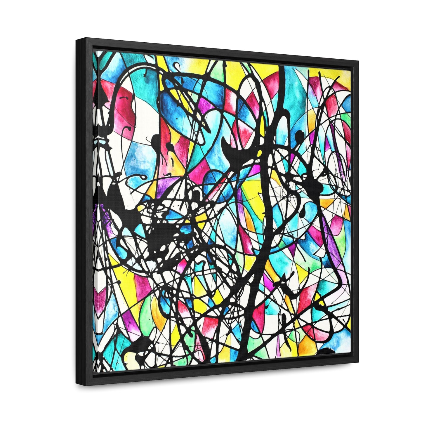 Kaleidoscope Gallery Canvas Wraps, Square Frame