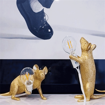 Chic Nordic Mouse Table Lamp - - table light