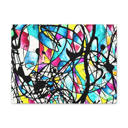 Kaleidoscope Canvas Gallery Wraps 16″ x 12″ 1.25"