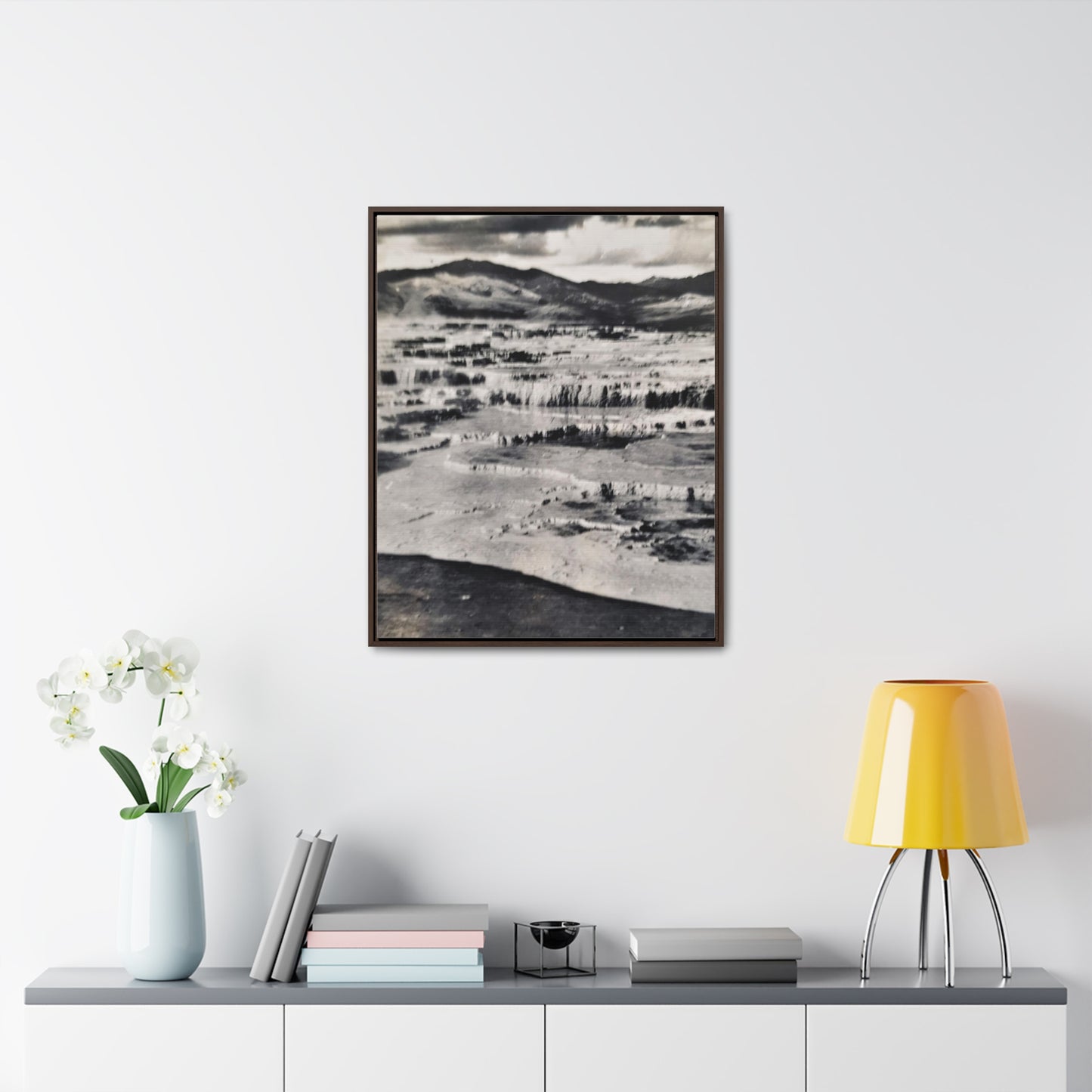 Springs at Jupiter Terrace Yellowstone Gallery Canvas Wraps, Vertical Frame