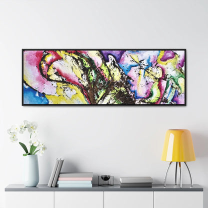 Calla Lilies Gallery Canvas Wraps, Horizontal Frame