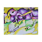 Purple Mountains Satin Canvas Stretched 10″ x 8″ (Horizontal) 1.5"