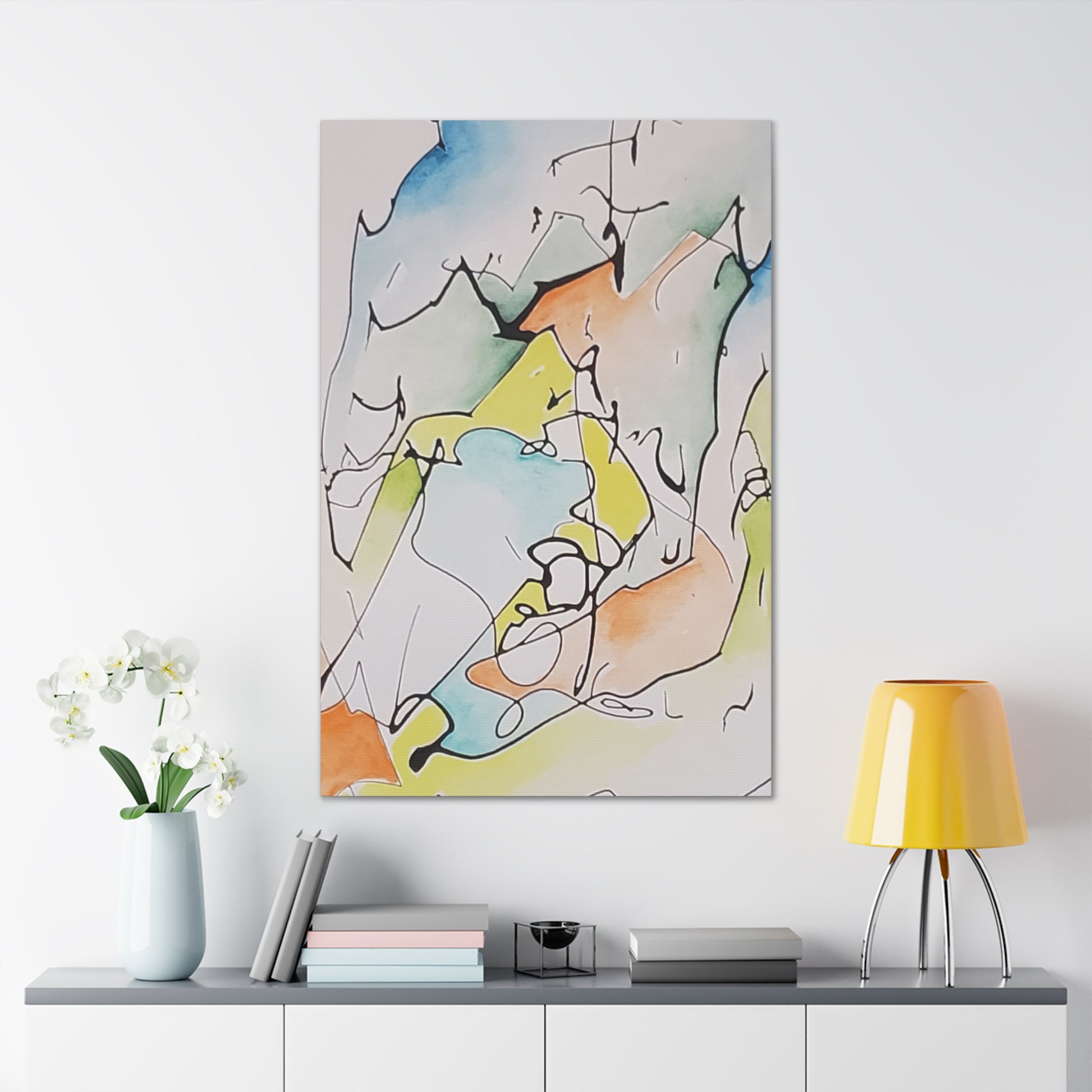 Misty Mountains Canvas Gallery Wraps