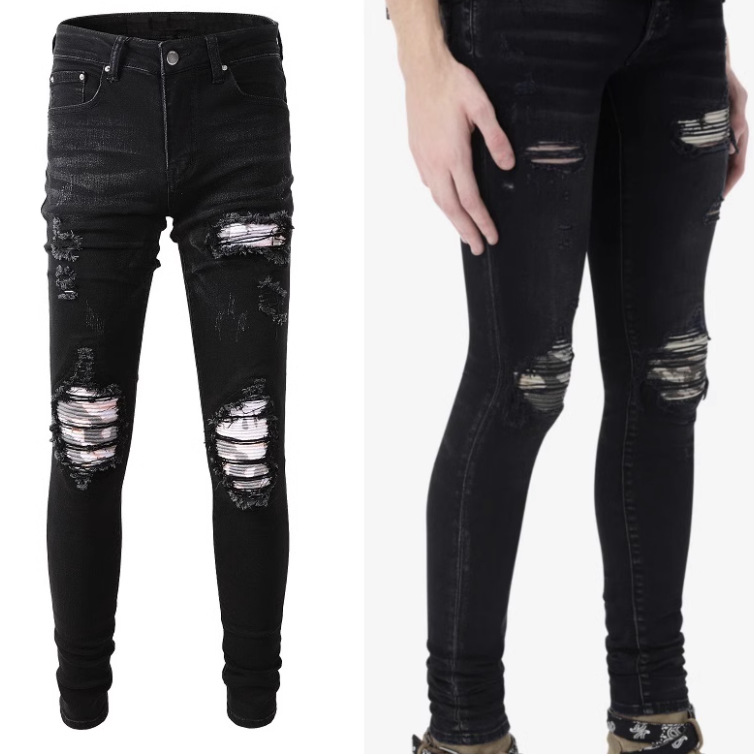 TrendFlex Pleated Mens Jeans - - jeans