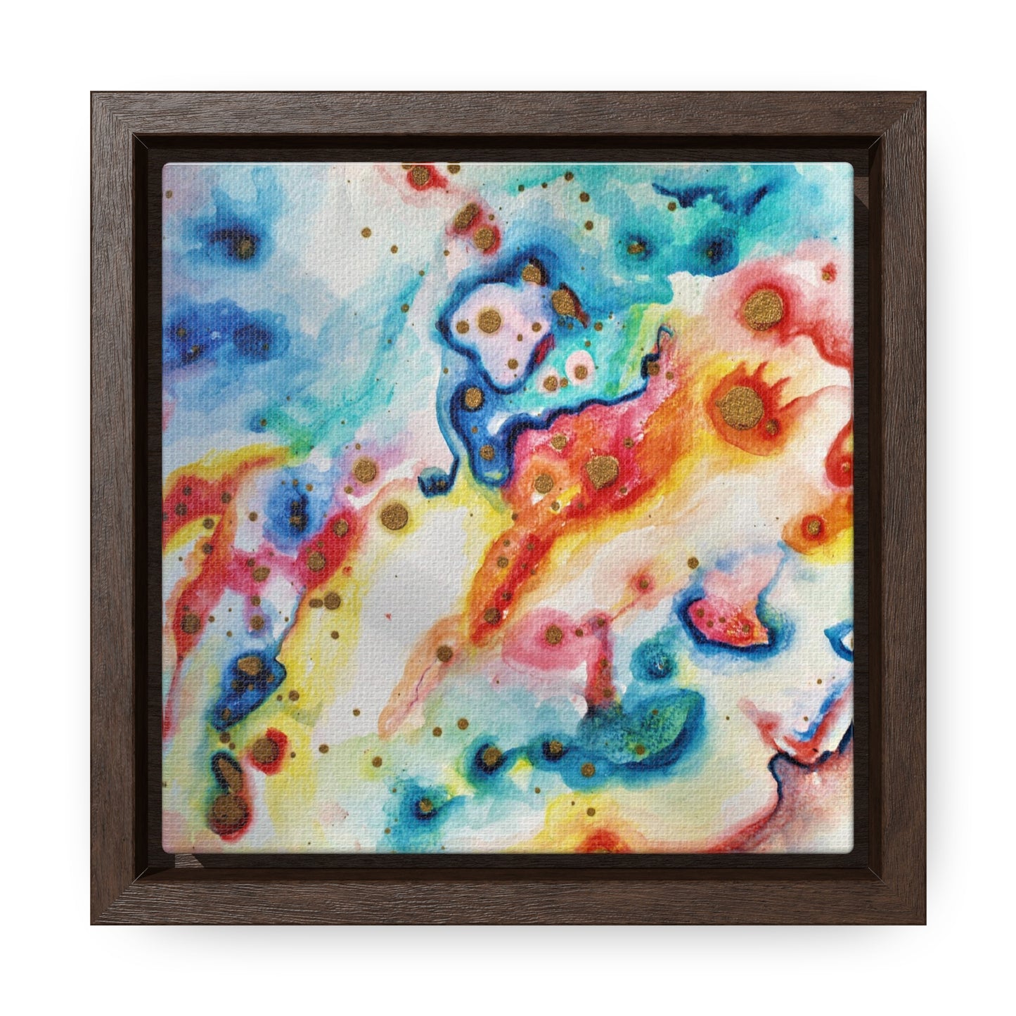 Blue Sky Angel Gallery Canvas Wraps, Square Frame