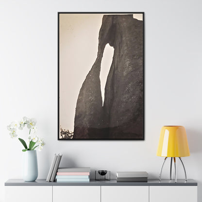 The Needles Eye Gallery Canvas Wraps Vertical Frame 32″ x 48″ Premium Gallery Wraps (1.25″) Black