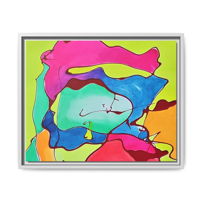 Kool Kid Matte Canvas Framed - Kia Day Design
