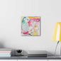 Abstract Face Canvas Gallery Wraps - Kia Day Design