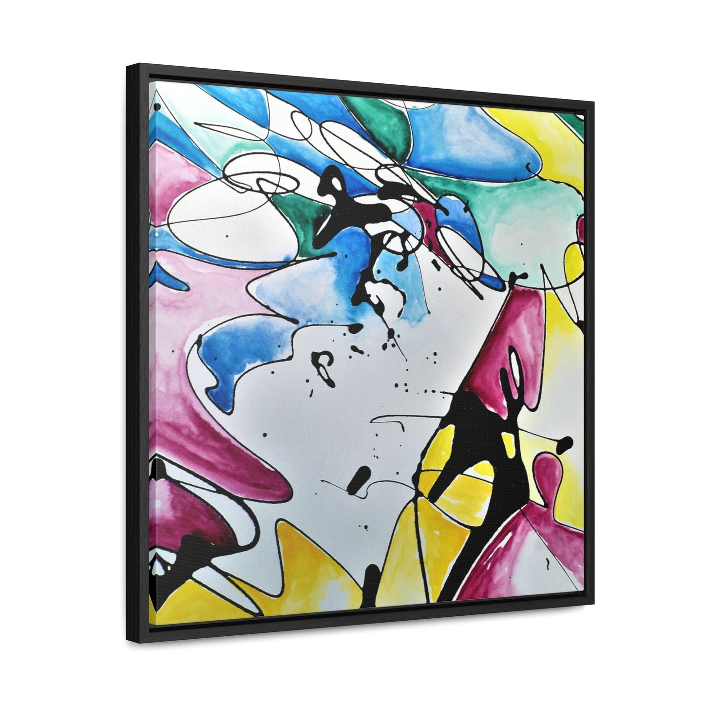 Sophisticated Lady Gallery Canvas Wraps, Square Frame