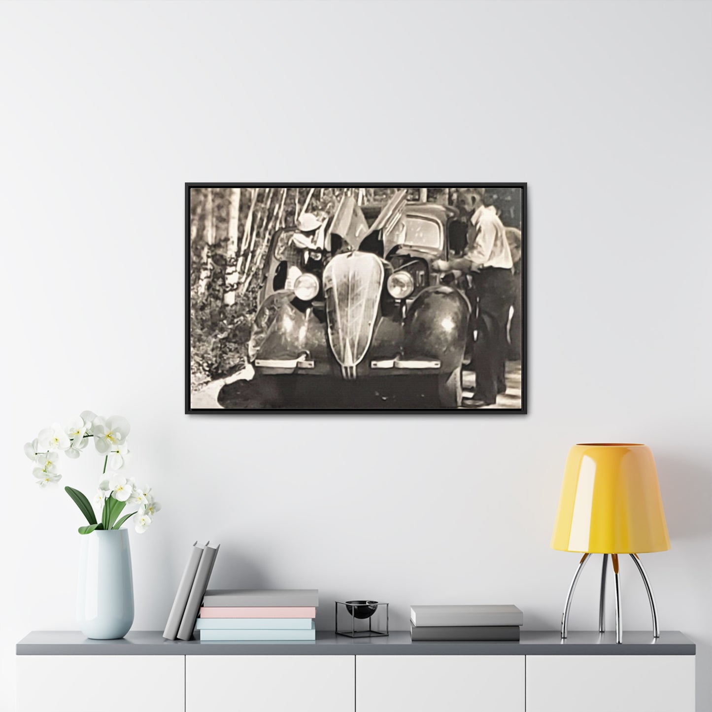 After The Black Hills 1939 Gallery Canvas Wraps, Horizontal Frame