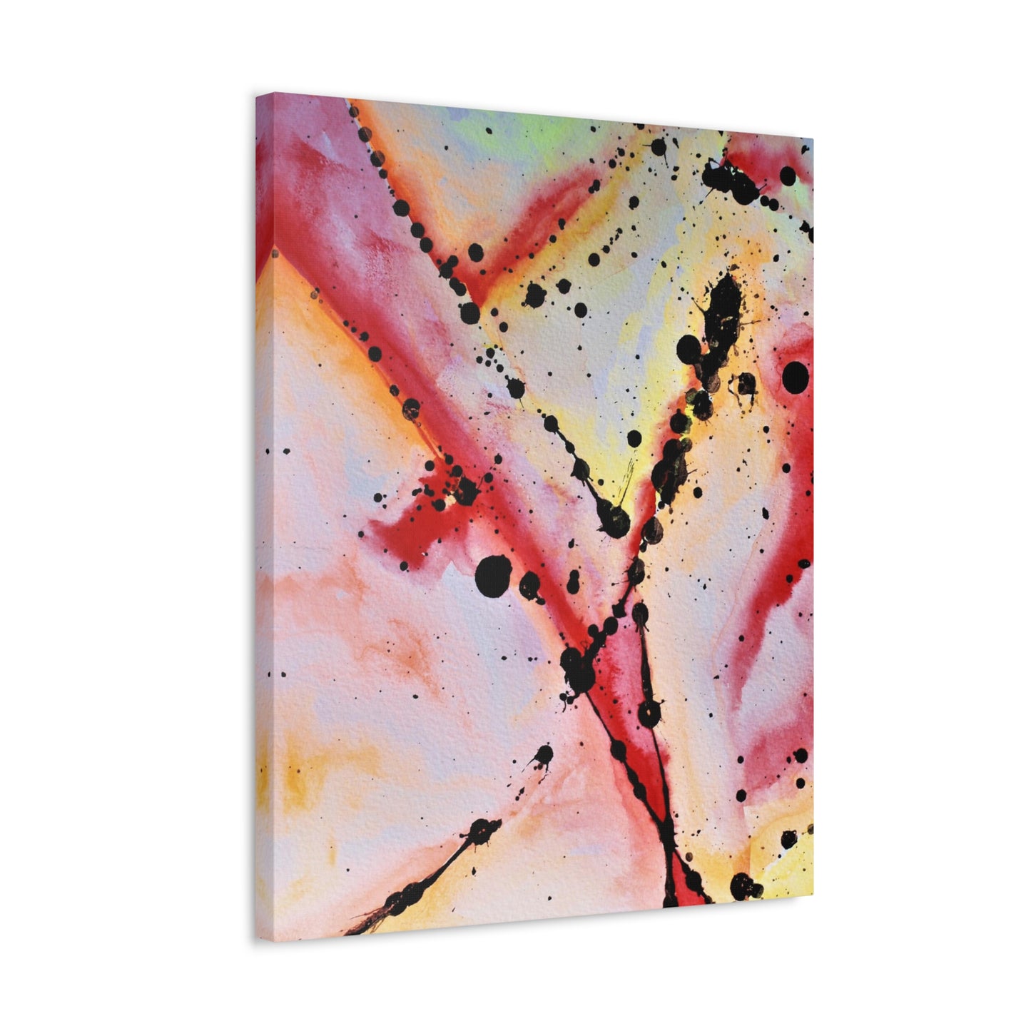 Red Hot Love Stretched Canvas