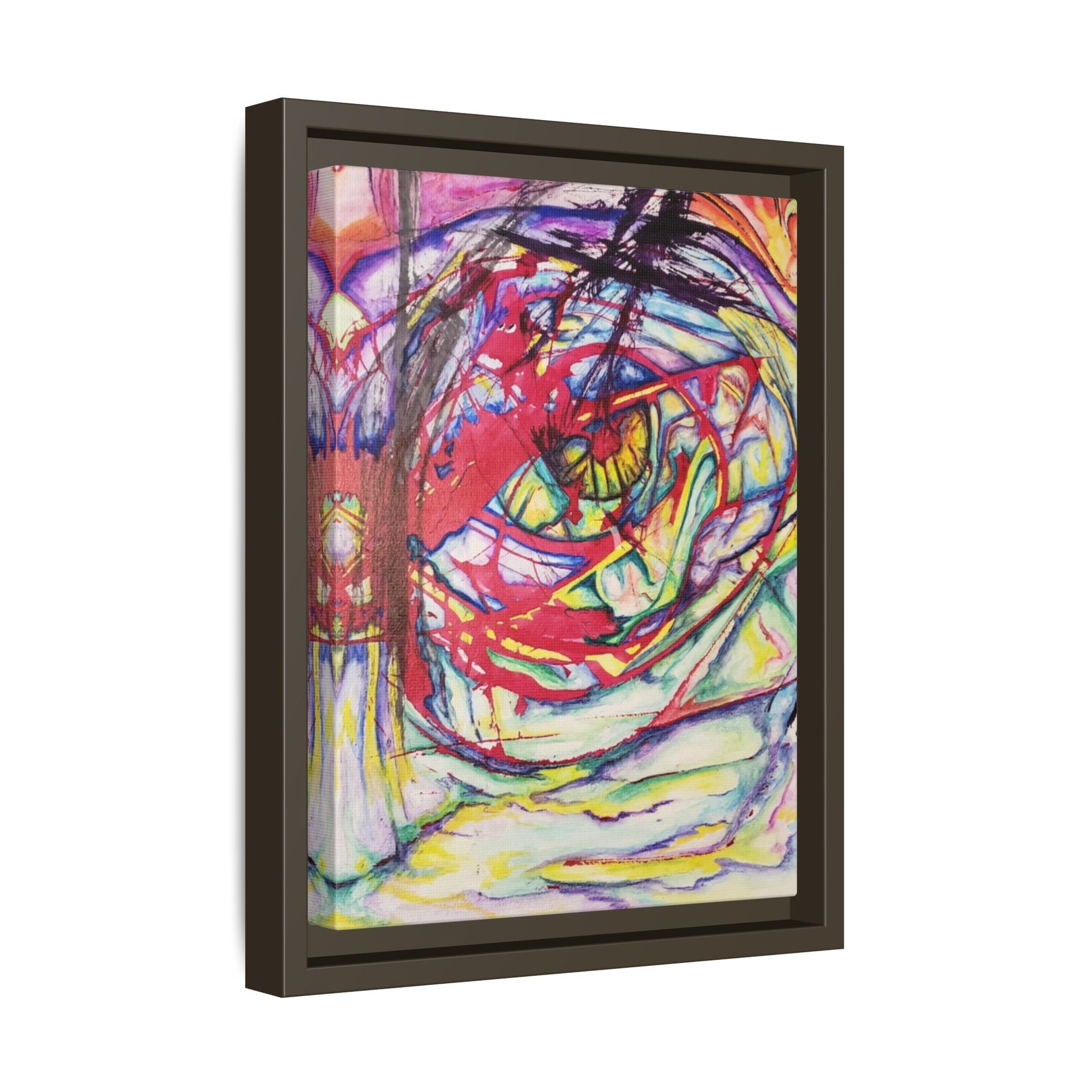 The Eye Framed Art Print - Kia Day Design