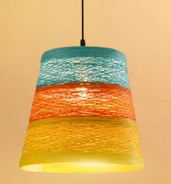 Rattan Weaving Style Hanging Pendant Lights