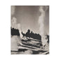 Norris Geyser Yellowstone Satin Canvas Stretched 11″ x 14″ (Vertical) 1.5"