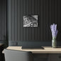 Black & White Urban Graffiti Acrylic Print — Industrial Alley Wall Art French Cleat - 14″ x 11″ (Horizontal) 0.25'' - Home Decor