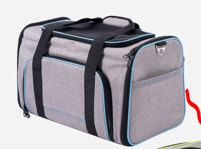 Portable One-Shoulder Folding Pet Carrier Bag - - pet carrier