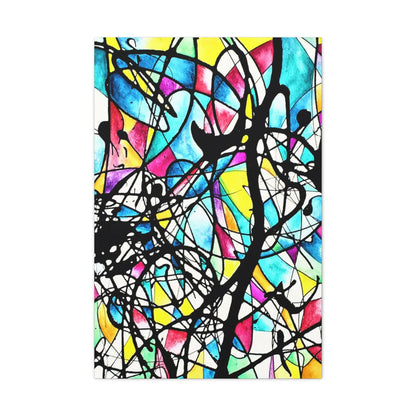 Kaleidoscope Canvas Gallery Wraps 24″ x 36″ 1.25"