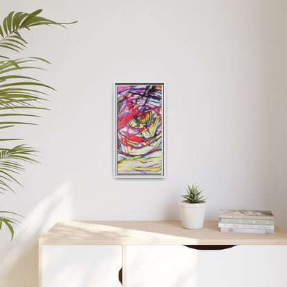 The Eye Framed Art Print - Kia Day Design