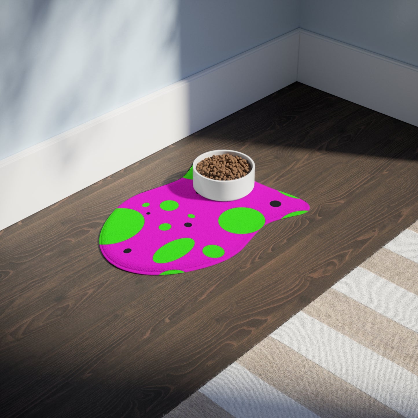 Lava Lamp Pet Feeding Mats