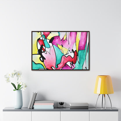 Glass Gallery Canvas Wraps, Horizontal Frame