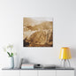 Back View Morris Dam Spillway Canvas Gallery Wraps 30″ x 30″ 1.25"