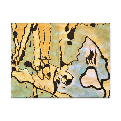 Screaming Ghost Stretched Canvas 1.5" 16″ x 12″