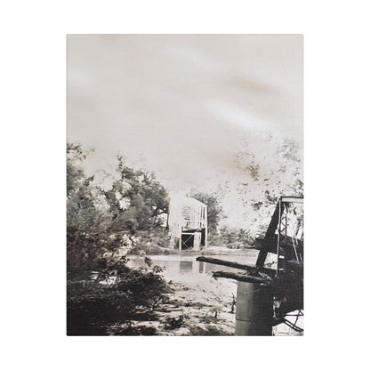 Bridge Satin Canvas Stretched 11″ x 14″ (Vertical) 1.5"