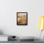 Back View Morris Dam Spillway Gallery Canvas Wraps Vertical Frame 8″ x 10″ 1.25" Walnut