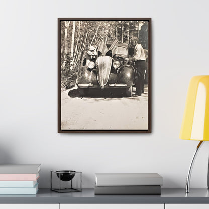 After The Black Hills 1939 Gallery Canvas Wraps Vertical Frame 16″ x 20″ Premium Gallery Wraps (1.25″) Walnut