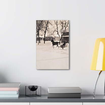 Carriage Ride Canvas Gallery Wraps 12" x 18" 1.25"