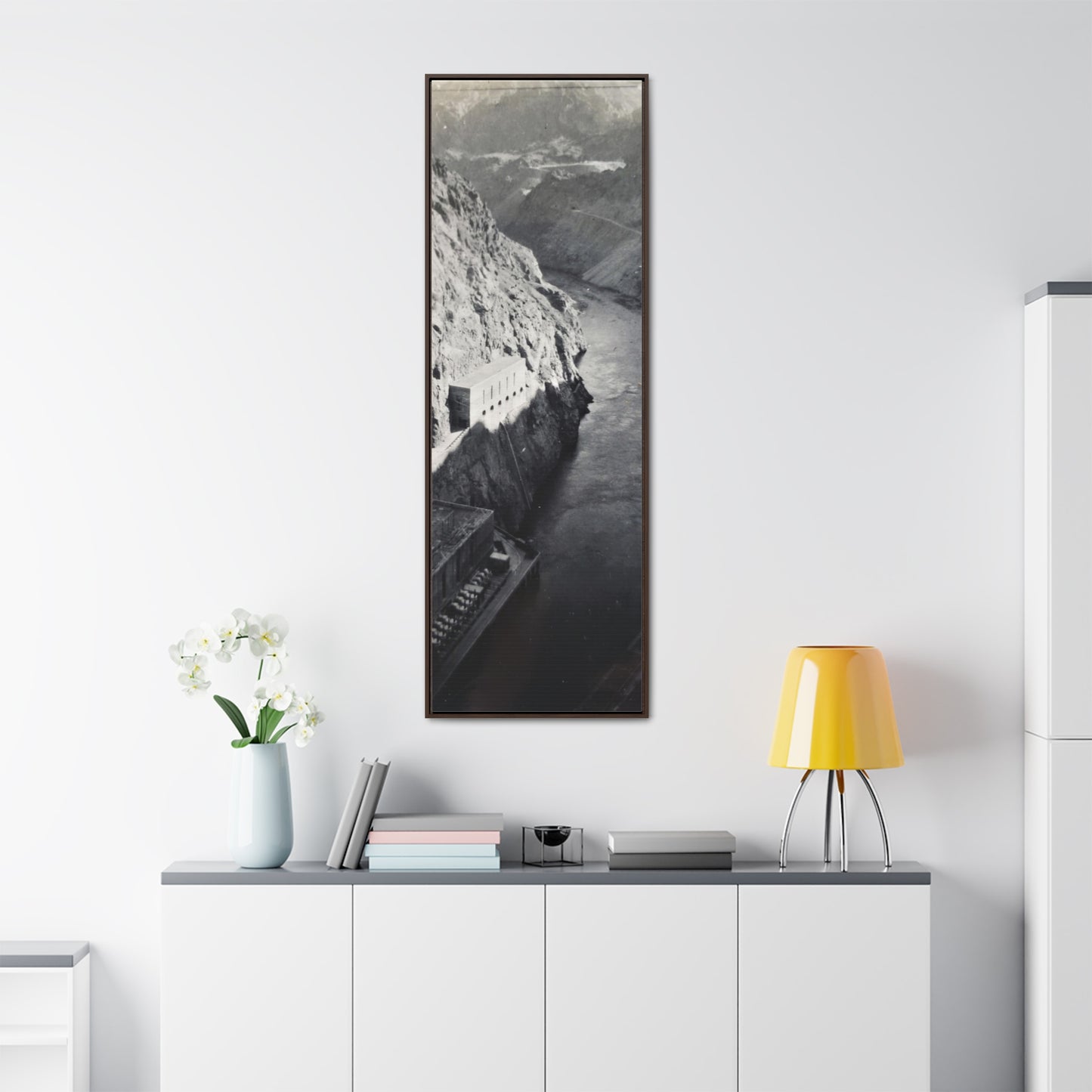 Boulder Dam Gallery Canvas Wraps, Vertical Frame