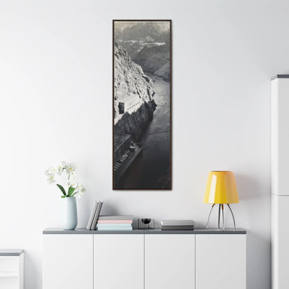 Boulder Dam Gallery Canvas Wraps Vertical Frame 20″ x 60″ 1.25" Walnut