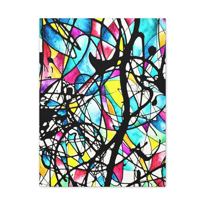 Kaleidoscope Canvas Gallery Wraps 18″ x 24″ 1.25"