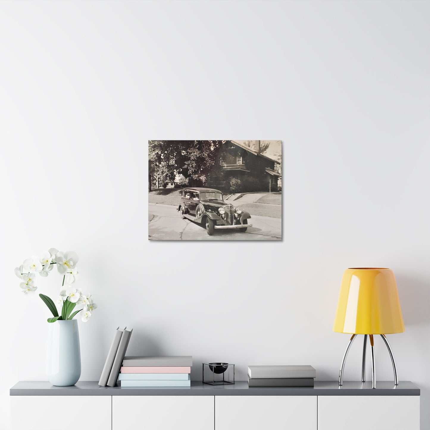 Classic Car Stretched Canvas 1.5" 24″ x 18″