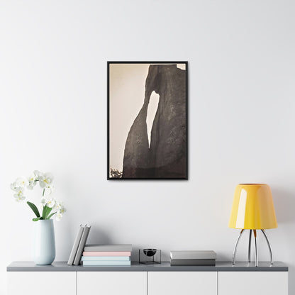 The Needles Eye Gallery Canvas Wraps Vertical Frame 20″ x 30″ Premium Gallery Wraps (1.25″) Black