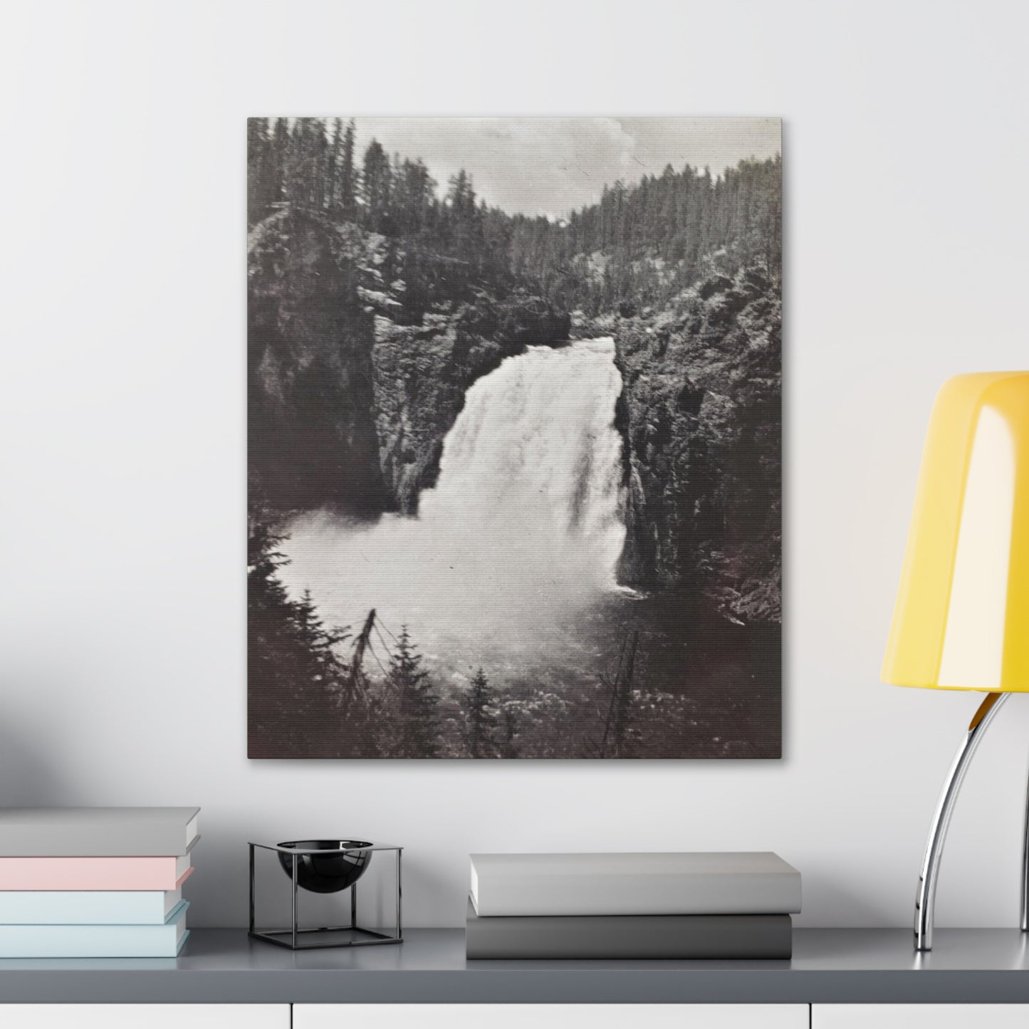 Upper Falls Yellowstone Canvas Gallery Wraps