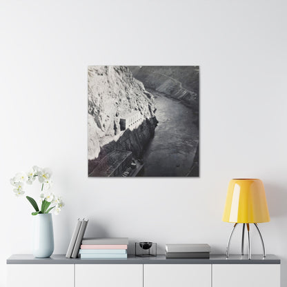 Boulder Dam Canvas Gallery Wraps 30″ x 30″ 1.25"