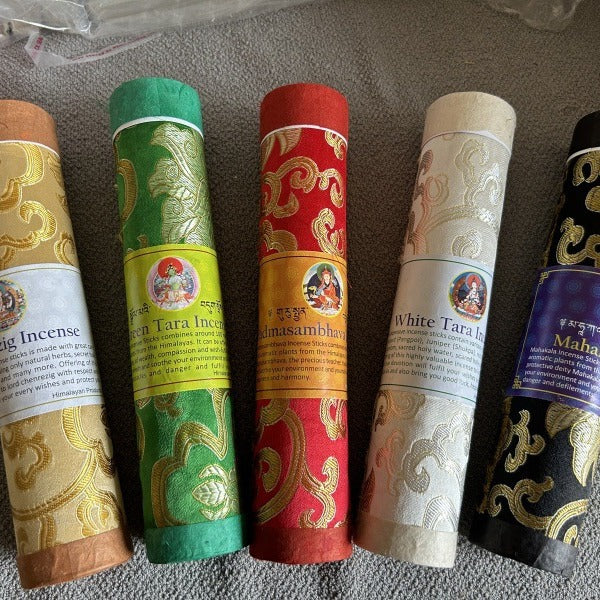 Authentic Nepal Handmade Herbal Incense Sticks (Tibetan Style) - - Altar and Meditation Tools