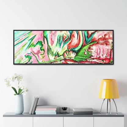 Pink Forest Gallery Canvas Wraps, Horizontal Frame