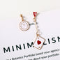 Alice in Wonderland Playing Card Cute Earrings - White - earrings