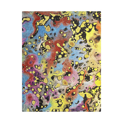 Limbo Satin Canvas, Stretched 11″ x 14″ (Vertical) 1.5"