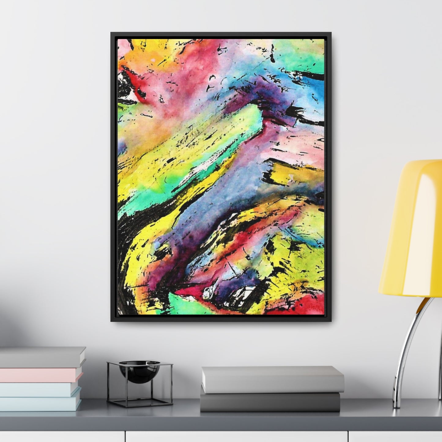 Vortex Gallery Canvas Wraps, Vertical Frame