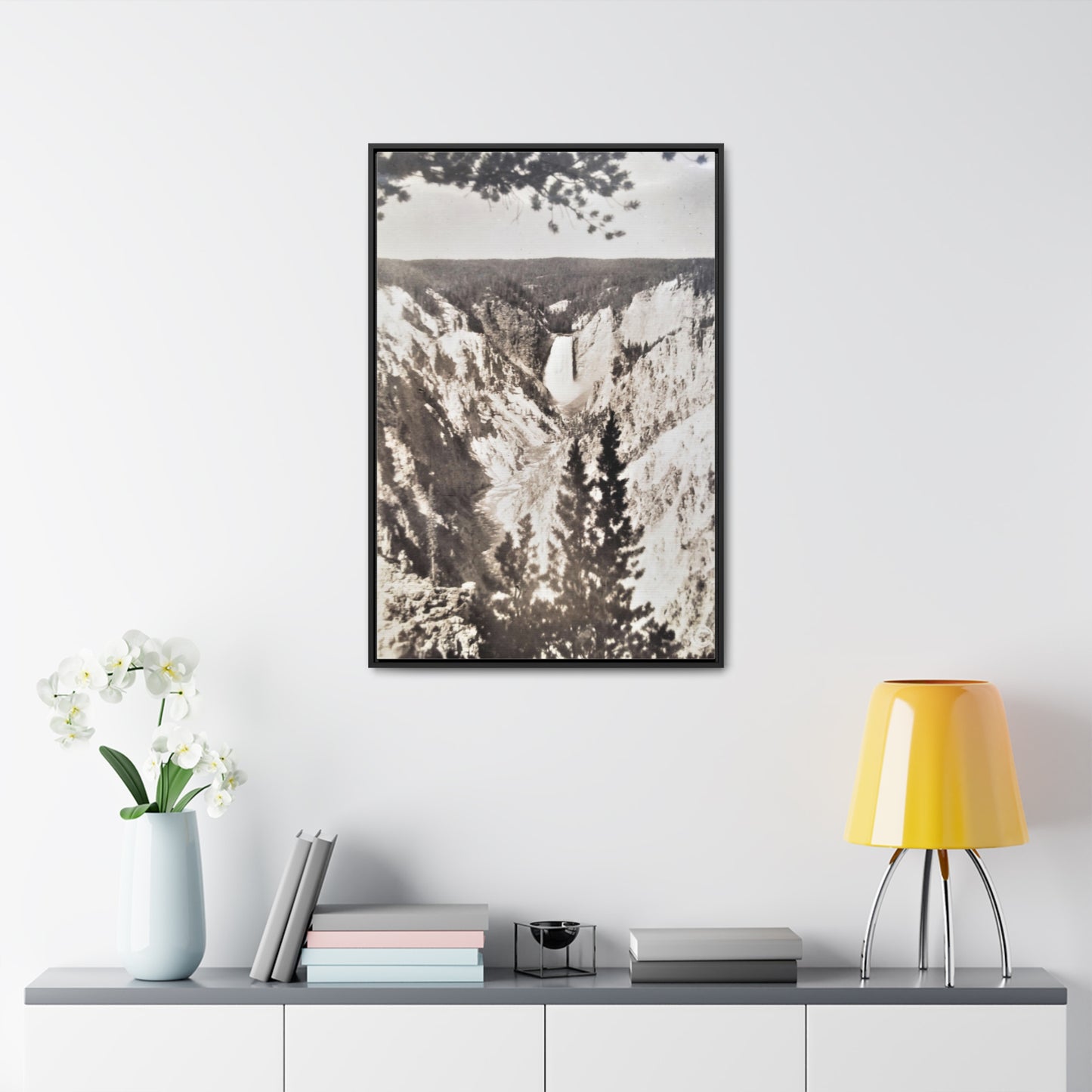 Artists Point Yellowstone Gallery Canvas Wraps, Vertical Frame