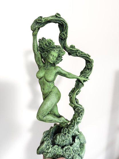 Gaia Statue: Goddess of the Earth | Mythological Gods Figurine | Myths and Legends Statue |Statue for Nature and Fantasy Art Lover Decor - -