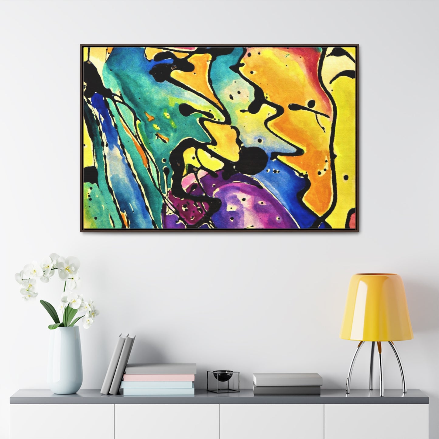 Sing Gallery Canvas Wraps, Horizontal Frame