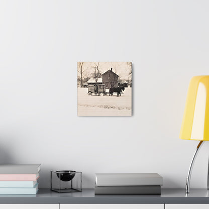 Milk Man Canvas Gallery Wraps 10″ x 10″ 1.25"