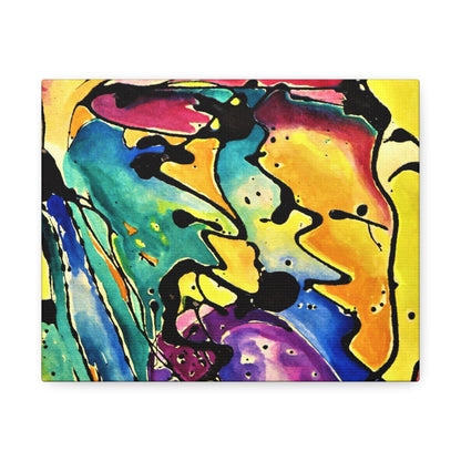 Sing Stretched Canvas 1.5" 10″ x 8″